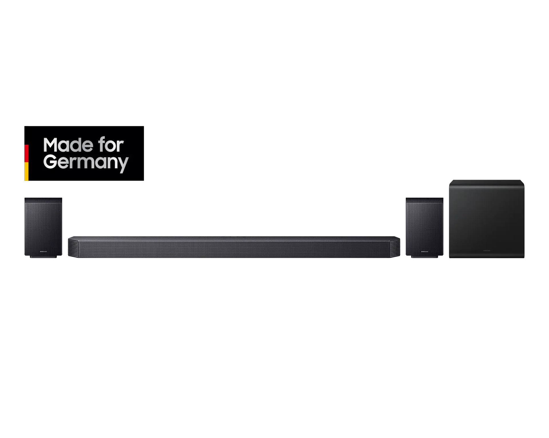 HW-Q935GH Soundbar + Subwoofer + Surround titan schwarz
