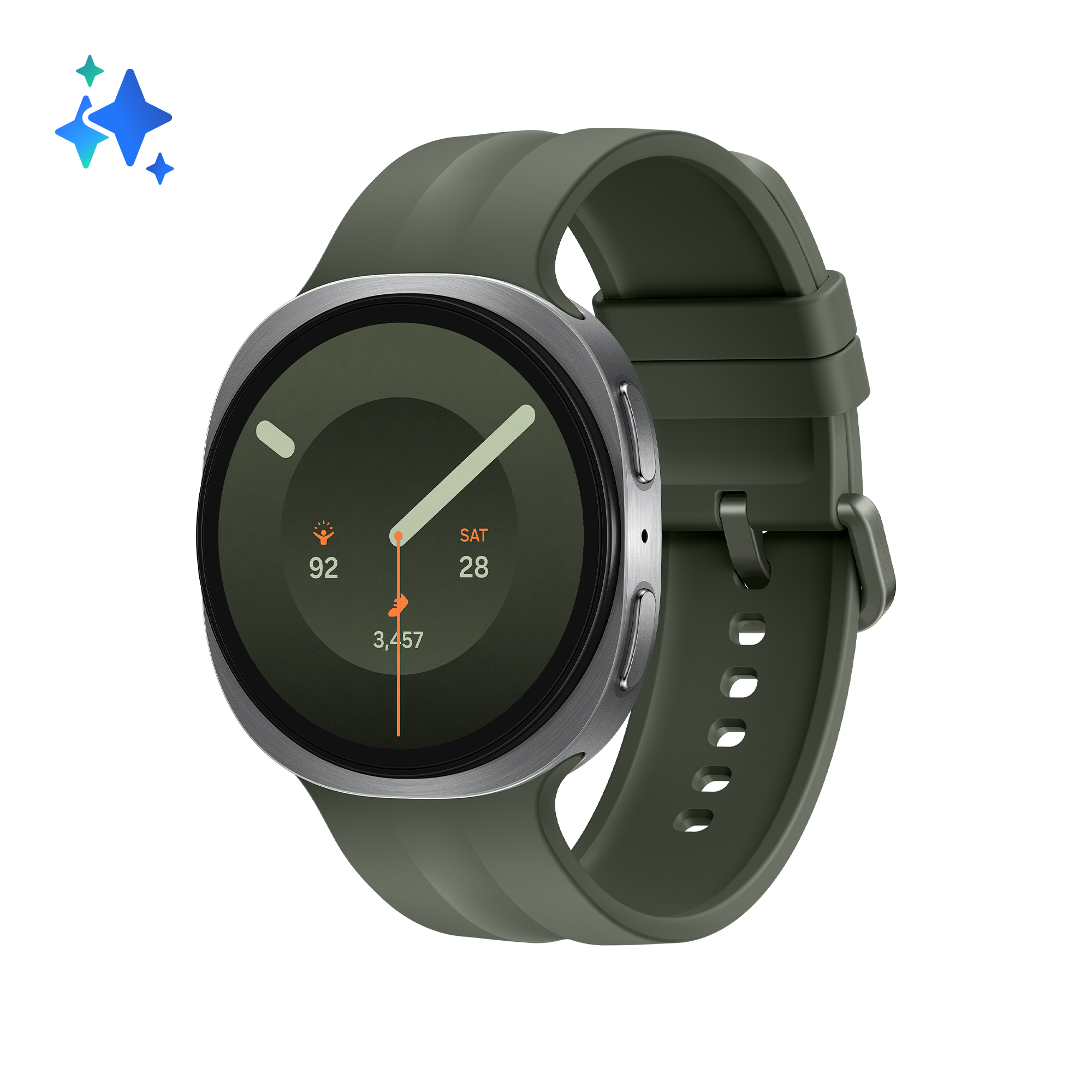 Samsung Galaxy Watch9 44 mm, Bluetooth Silver