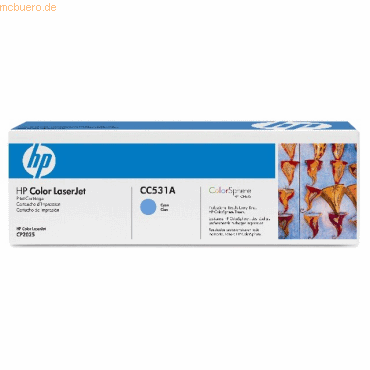 Original HP Toner 304A, Einzelpack, cyan