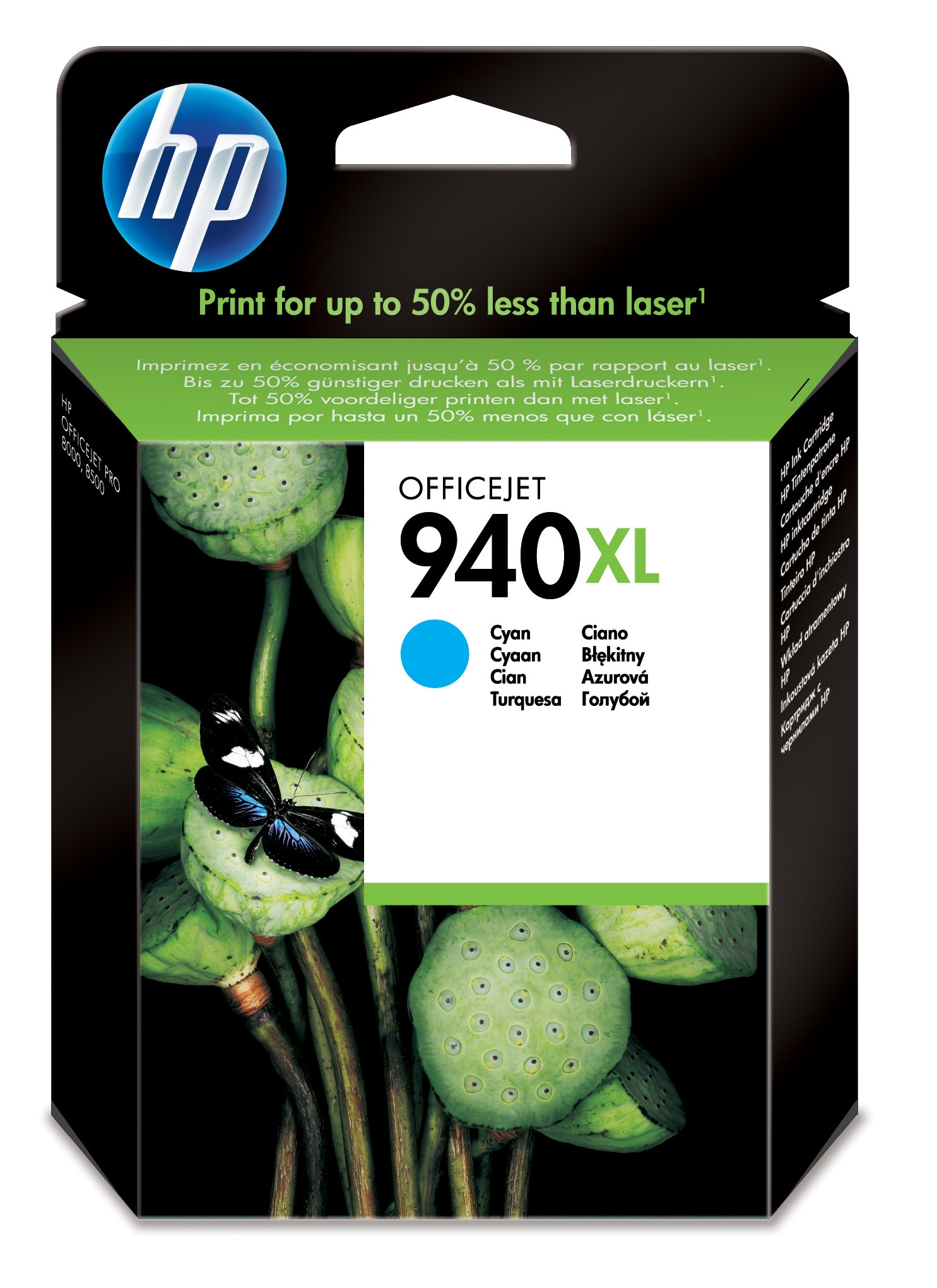 HP Tintenpatrone HP C4907AE 940XL cyan