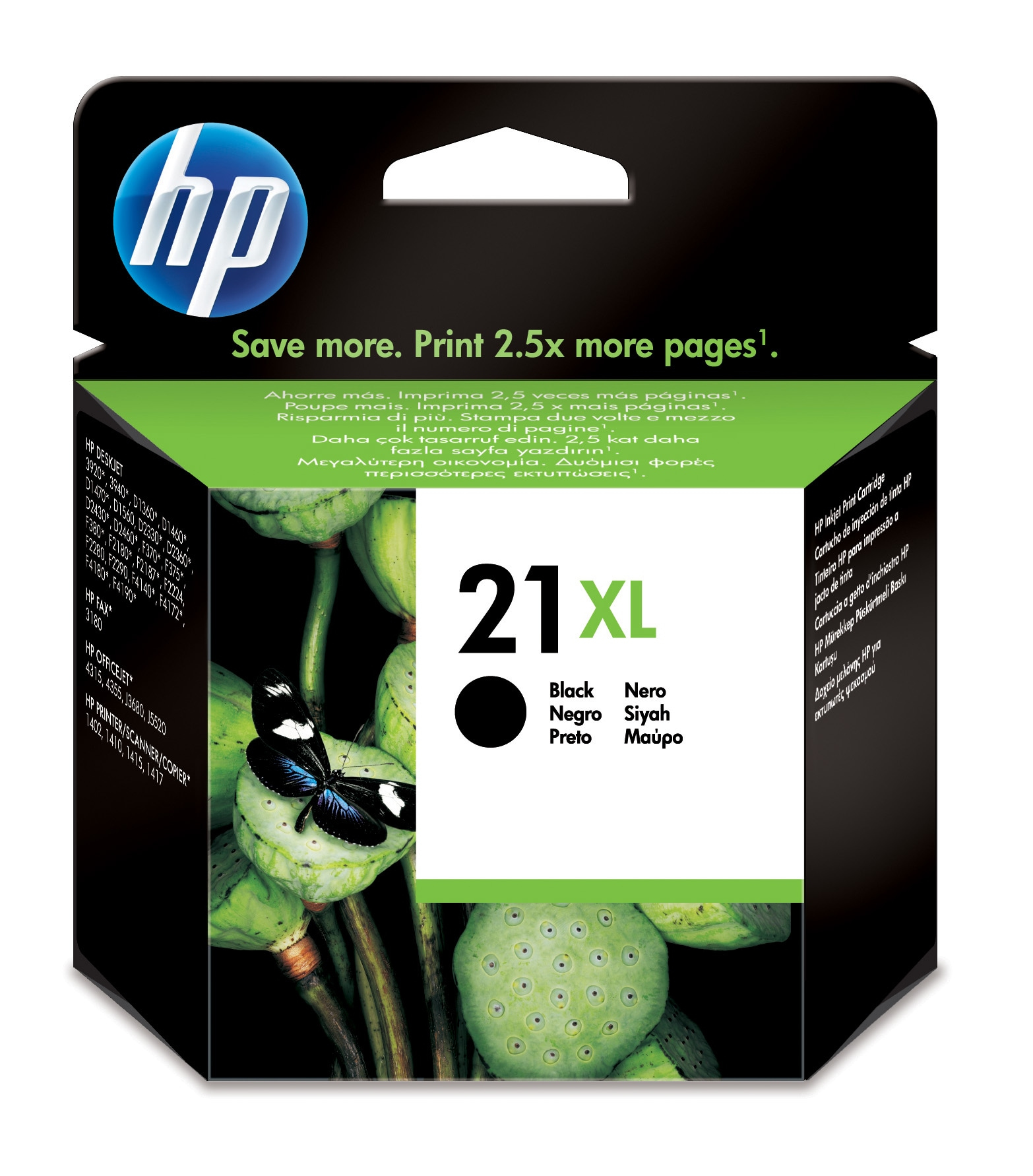 HP Tintenpatrone HP Nr. 21 XL C9351CE schwarz