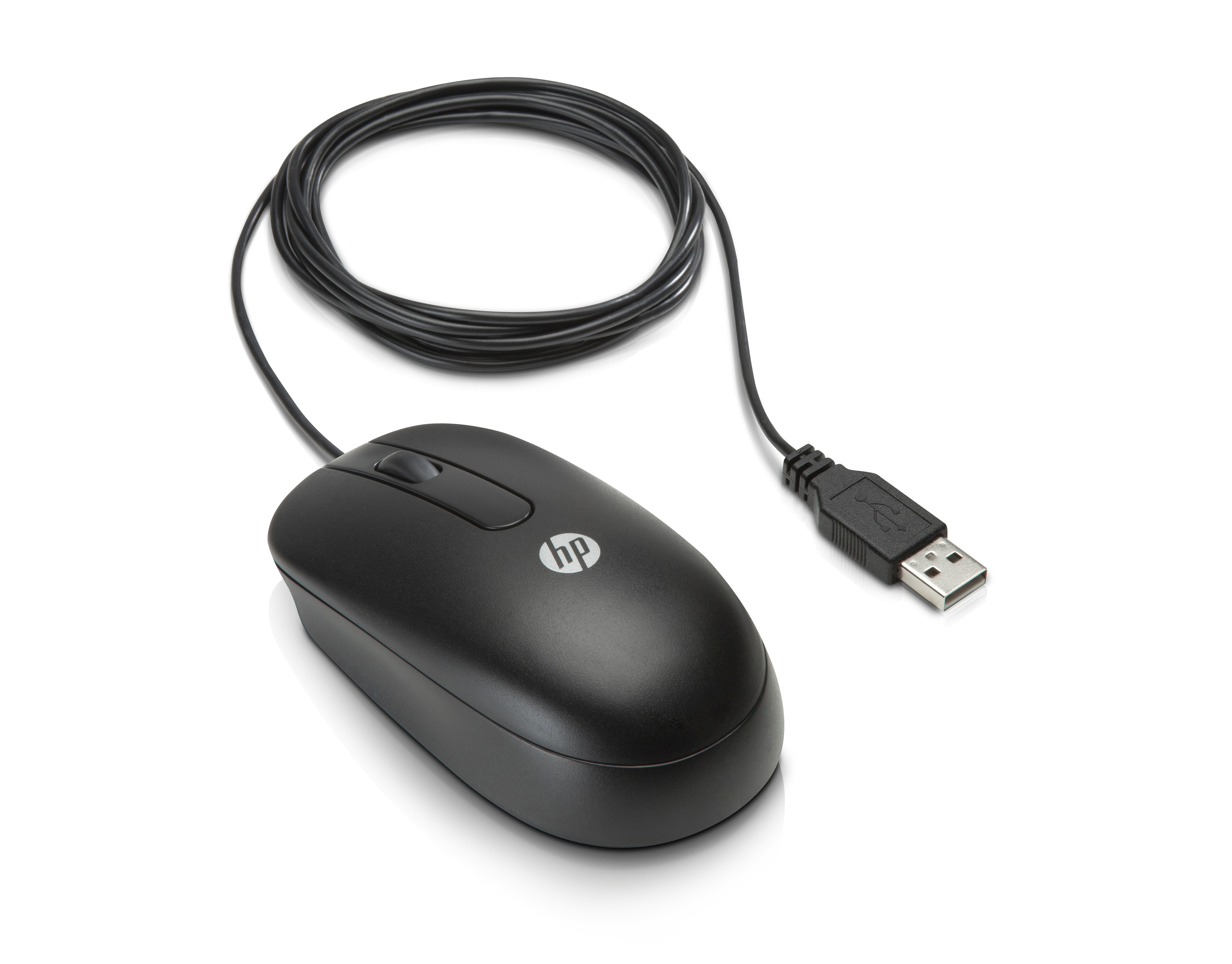 Hewlett Packard HP USB-Lasermaus mit 3 Tasten kabelgebunden