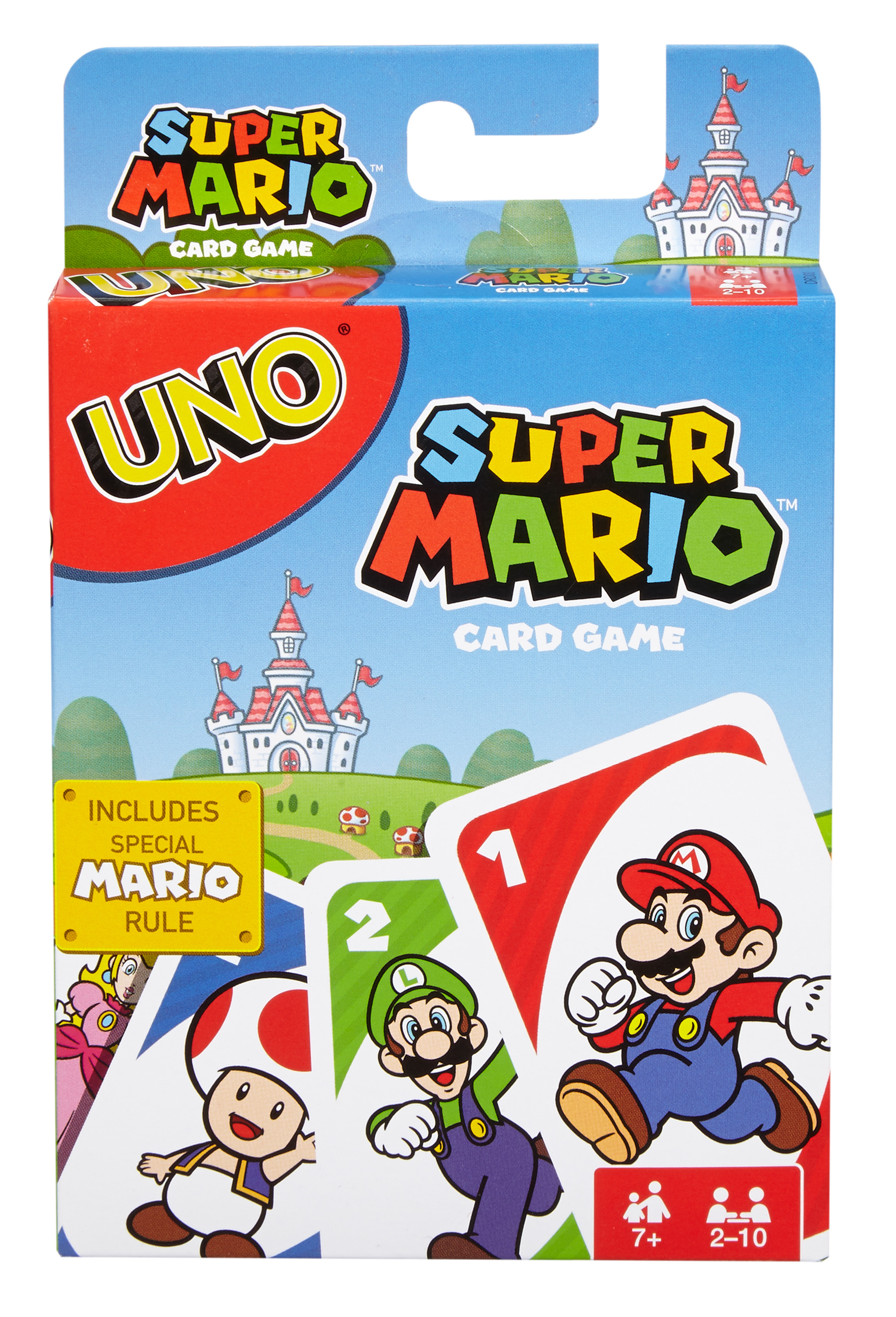 Mattel GAMES UNO Super Mario Kartenspiel, 1 St.