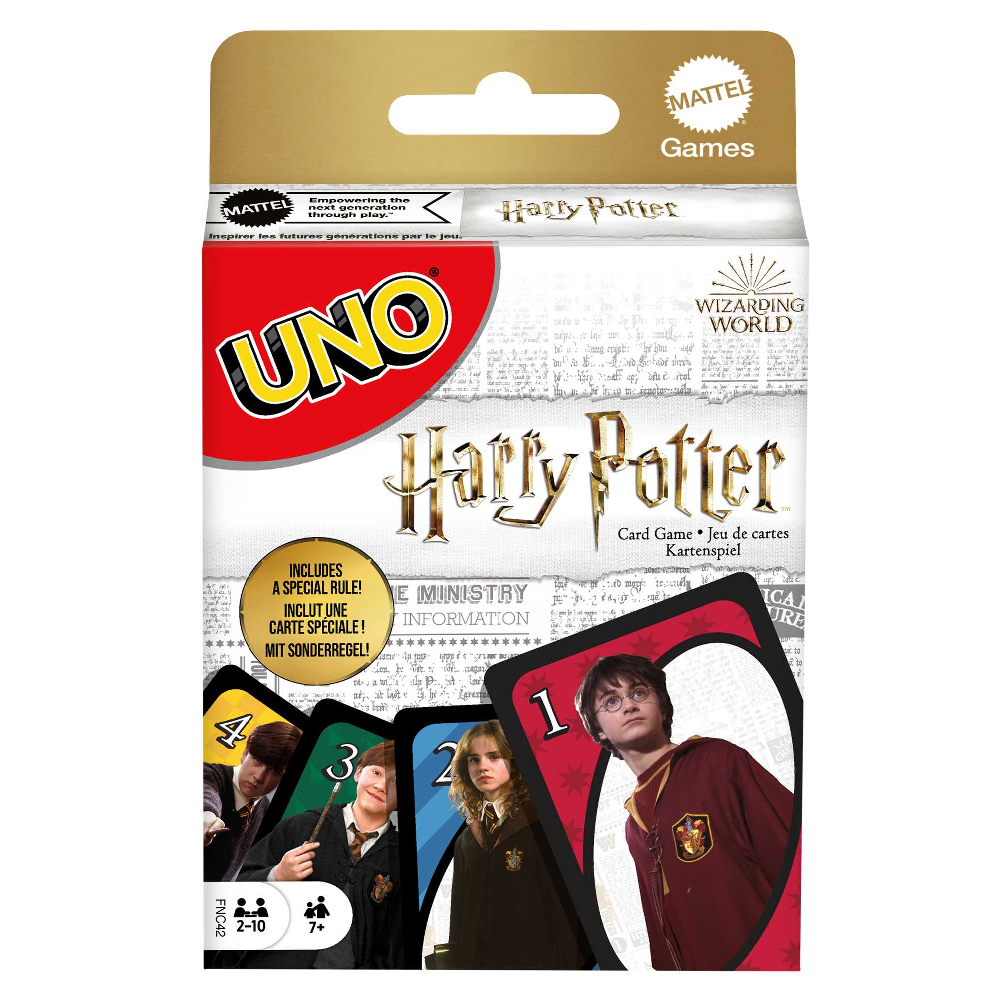 Mattel GAMES UNO Harry Potter Kartenspiel, 1 St.
