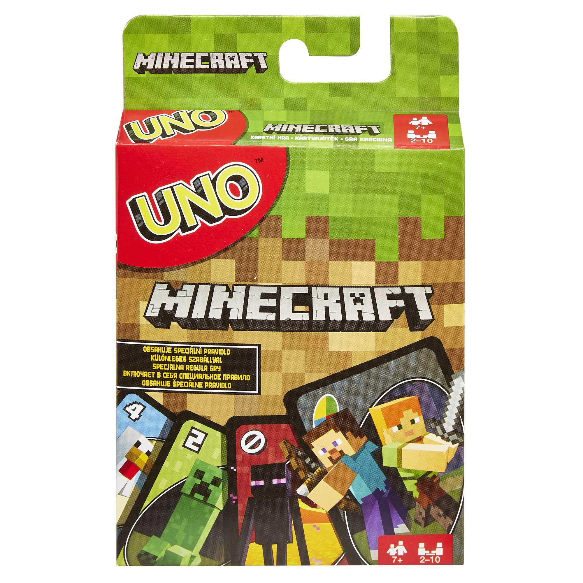 Mattel GAMES UNO Minecraft Kartenspiel, 1 St.