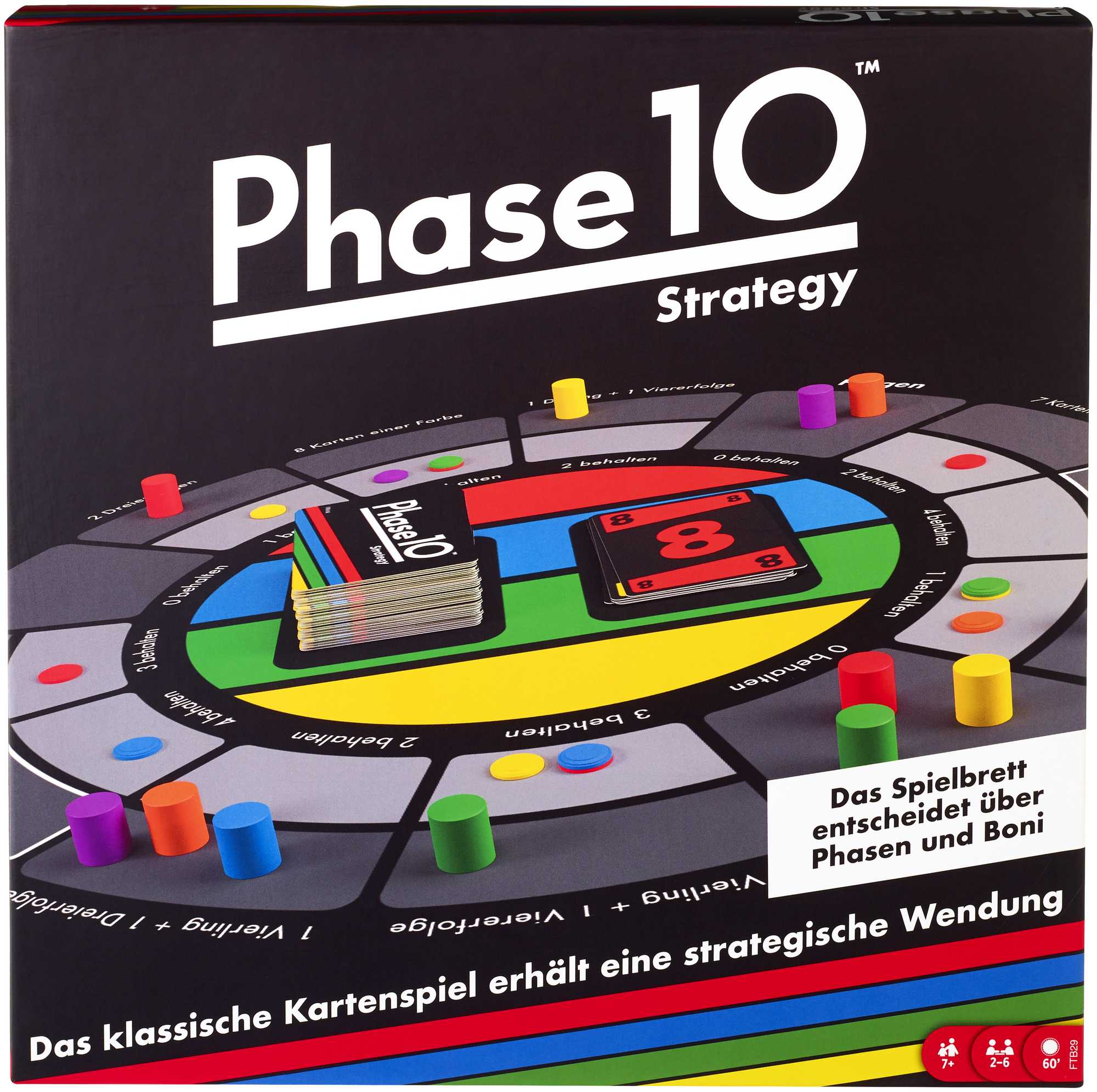 PHase 10: Phase 10 Strategy Brettspiel