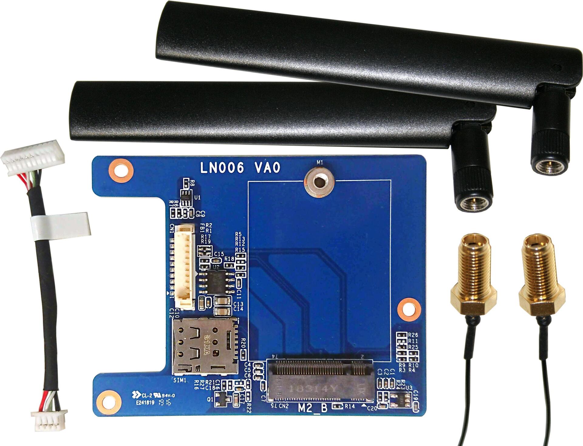 Shuttle WWN03 - WLAN-Zugangspunkt-Halterung - DS10U - DS10U3 - DS10U5 - DS10U7 - Schwarz - Blau - Shuttle - 1 Stück(e) - China (POE-WWN03)