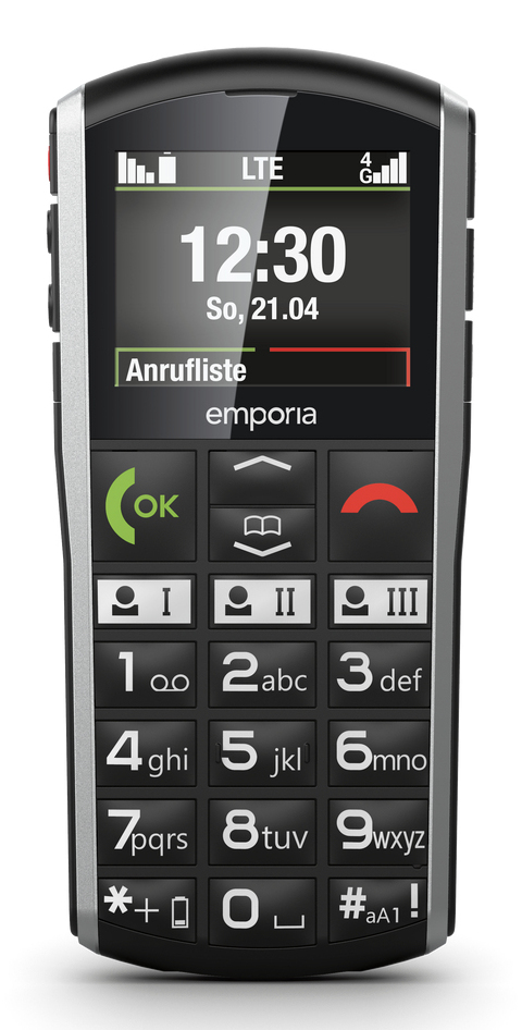 emporia SIMPLICITY-LTE 128 GB Black