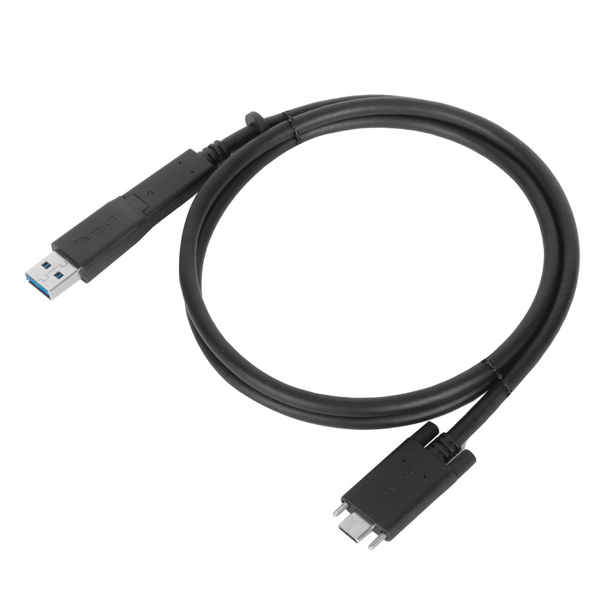 Targus - USB-Kabel-Kit - Daumenschrauben - Schwarz - für Targus Universal, Universal DV4K, USB-C Universal QUAD 4K, USB-C Universal QUAD HD