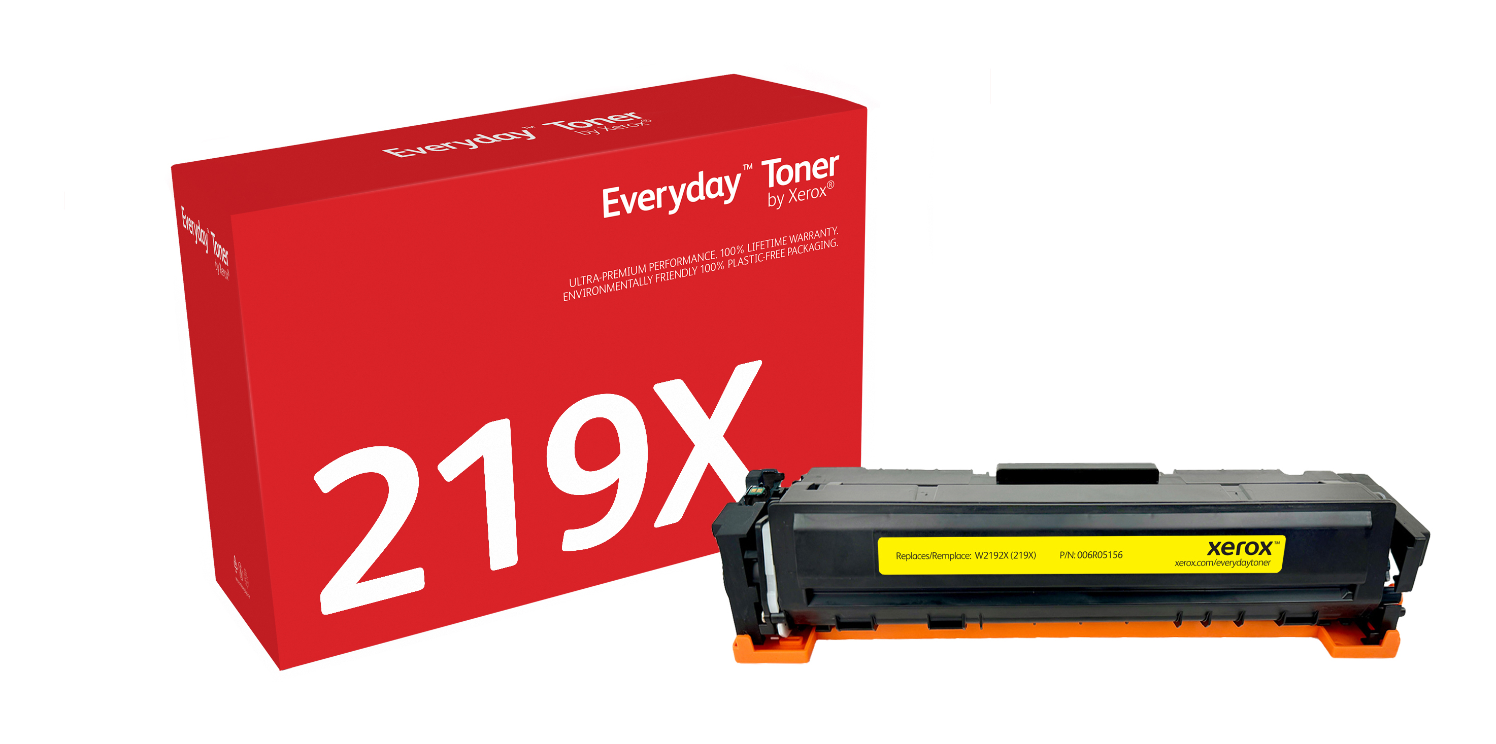 XEROX EVERYDAY YELLOW TONER REPLACES HP 219X (W2192X) HIGH CAPACITY (006R05156)