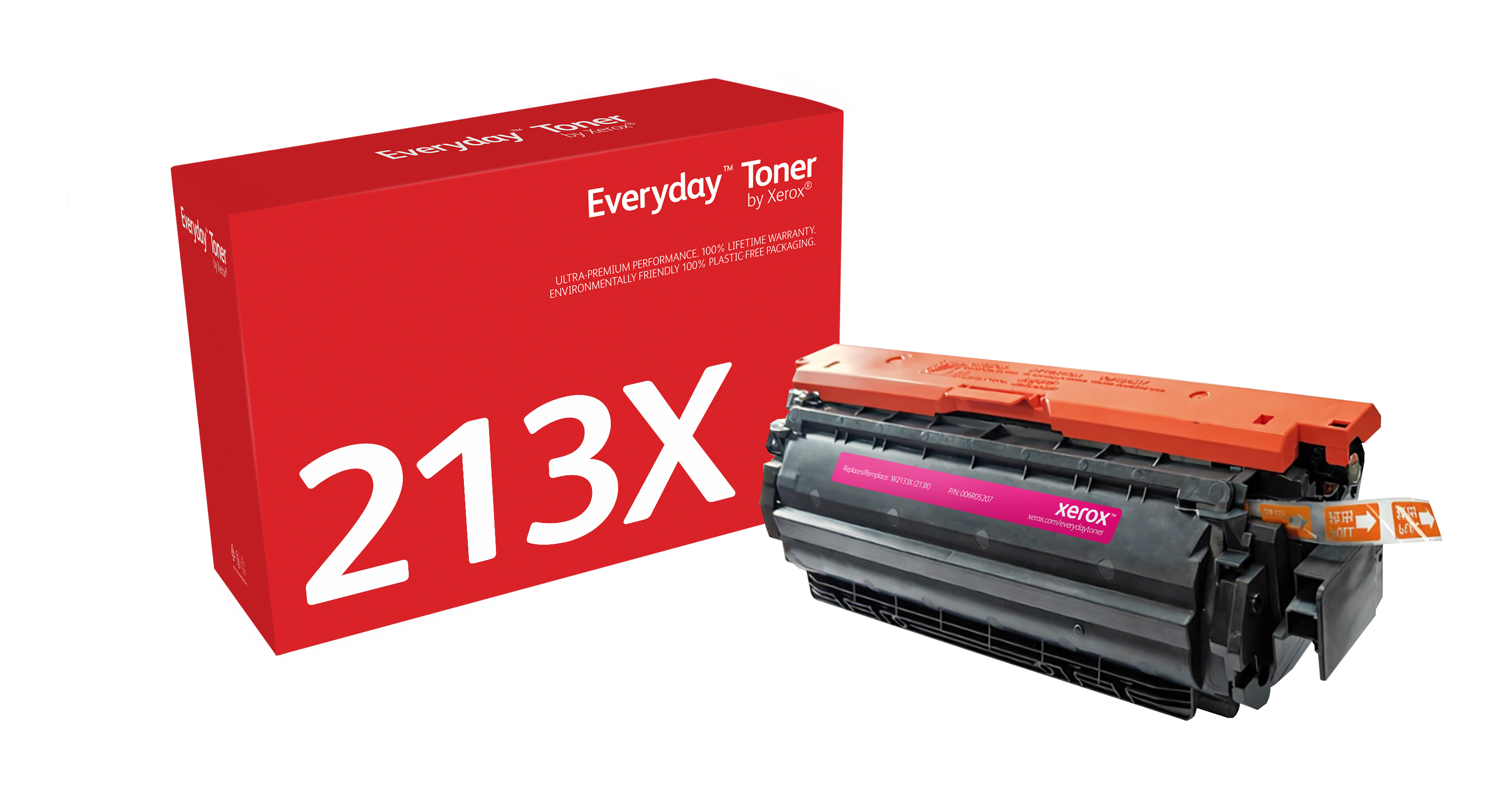 XEROX EVERYDAY MAGENTA TONER REPLACES HP 213X (W2133X) HIGH CAPACITY (006R05207)