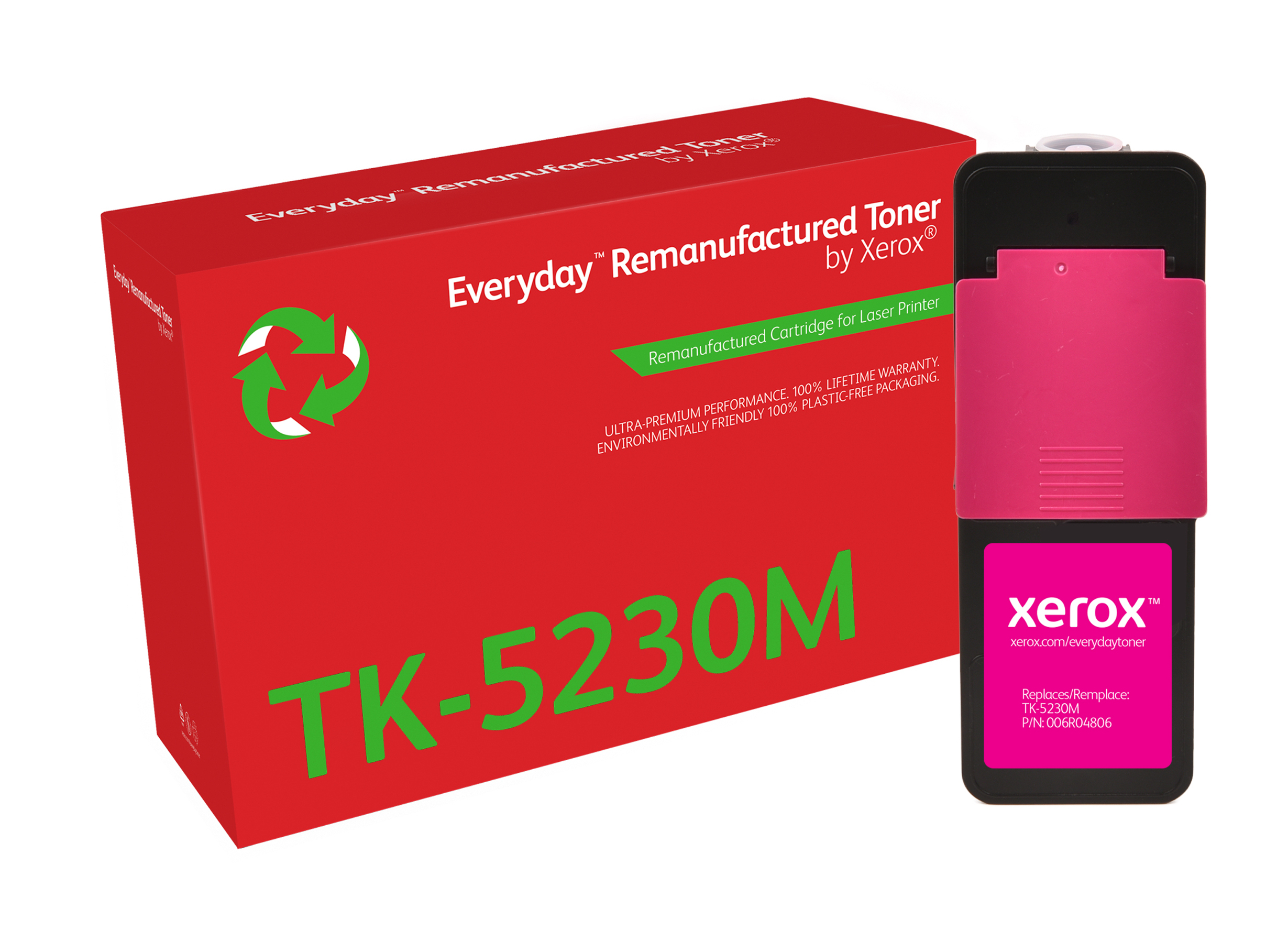 Everyday - Magenta - kompatibel - Box - wiederaufbereitet - Tonerpatrone (Alternative zu: Kyocera TK-5230M) - Green World Alliance Rückgabeprogramm (006R04806)