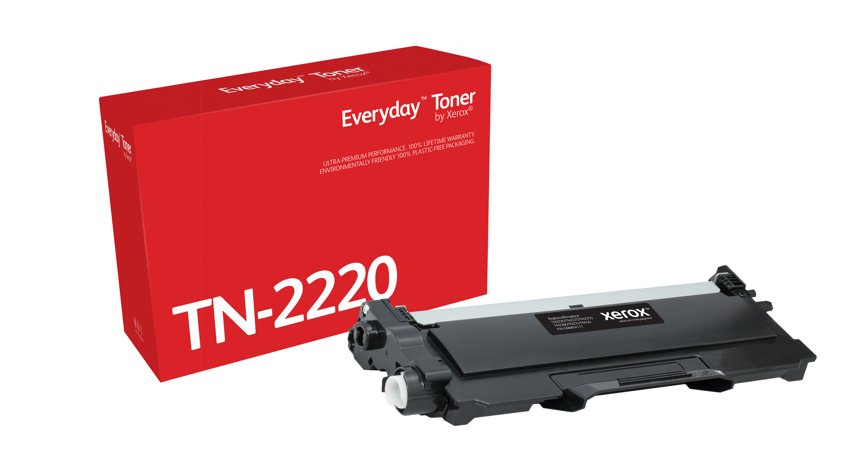 Xerox Everyday - Toner Schwarz - ersetzt Brother TN-2220 für Brother HL-2220, HL-2230, HL-2240, HL-2250, HL-2270, HL-2275, HL-2280, DCP-7060, DCP-7065, DCP-7070, MFC-7240, MFC-7360, MFC-7365, MFC-7460, MFC-7860, IntelliFax 2840, 2845, 2940 (006R04171