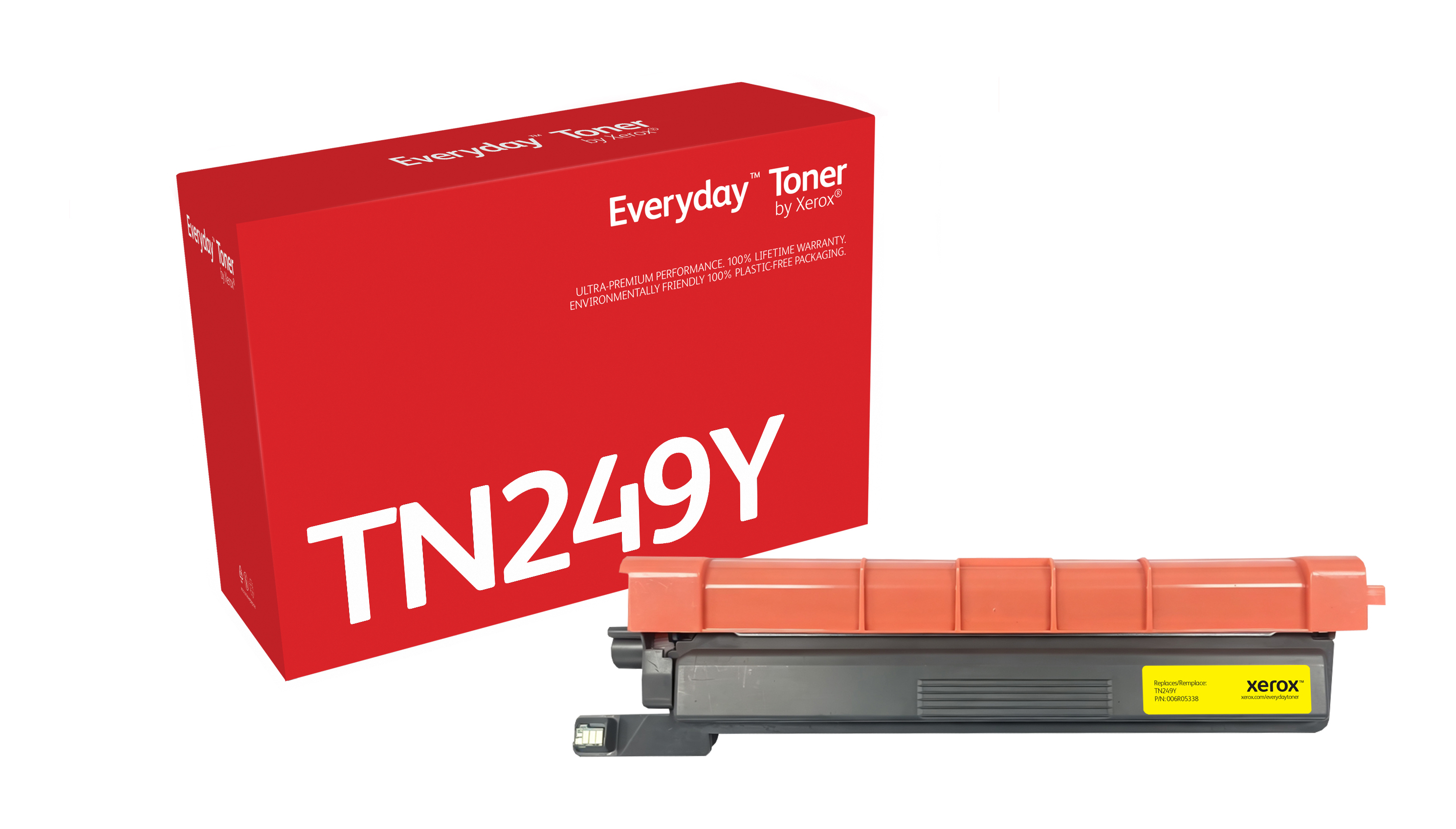 XEROX EVERYDAY YELLOW TONER REPLACES BROTHER TN-249Y HIGH CAPACITY (006R05338)
